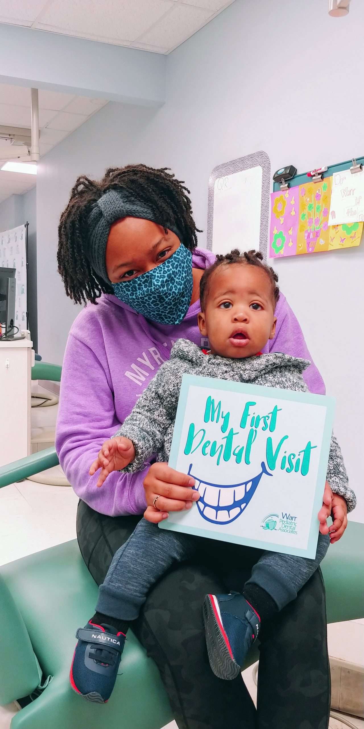 Young child's first dental visit at our High Point office